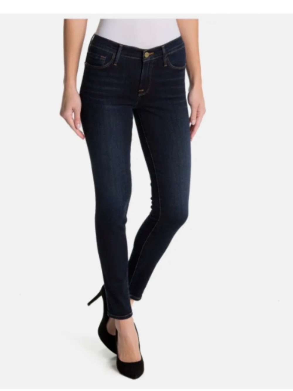 Frame" Le Skinny de Jeanne Jeans Denim, Size 26